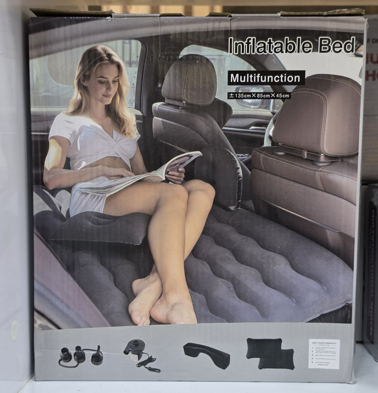 تخت بادی خودرو CAR BED 114 مجهز به پمپ فندکی ماشین و بالش بادی